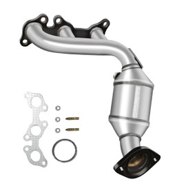 FortunaFlow Catalytic Converter Compatible with Toyota Sienna 2004-2006 3.3L Front,only FWD,Replace 16393(EPA Compliant high flow catalytic converter exhaust manifold)