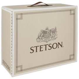 Stetson American Heritage 1865 Hat Box, Light Beige, Dimensionally Stable Hat Box Made of 100% Cardboard, Storage and Protection, Made in Germany, light beige