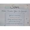 STUNNING SON WHAT MAKES YOU SO SPECIAL 5 VERSE BIRTHDAY