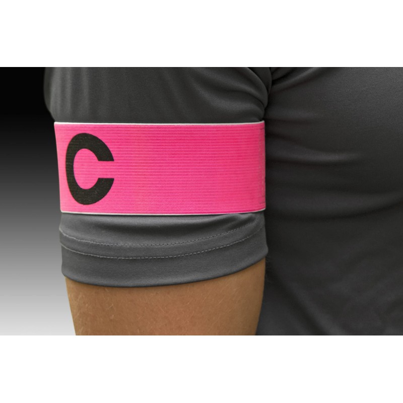 Kwik Goal Captain "C" Arm Band, Pink