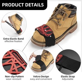 ROCKBROS Motorcycle Gear Shift Pad Nonskid Shoe Protector Motorbike Shift Pads Riding Boot Cover Protective Gear Shifter Guards Accessories 2PACK