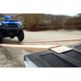 Keeper 05674-6 Do It Yourself Ramp Kit, Black - Safely Load Motorcycles, Tractors, ATVs, and Other Wheeled Transports On and Off Your Vehicle