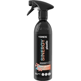 Vonixx Sinergy Plastic Spray Coating 16.9 fl oz (500 ml) - 3 years durability on interior, 5 months on exterior, protectant, dressing, matte, satin finish.