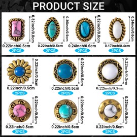 DC,CLISENCE 20Pcs 3D Western Nail Charm, Vintage Turquoise Nail Art Gems, Women Marble Nail Decorative Jewels for Acrylic Nails, DIY Jewelry Making for Valentines Wedding Prom -Blue White Pink
