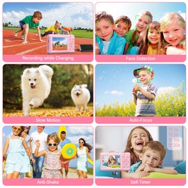 4K 44MP Digital Camera-UHD Digital Cameras for Photography 16X Digital Zoom for Photography with 32GB SD Card for Kids Teens Boys Girls