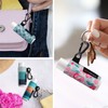 HEYSKAY HEYSKAY Lip Balm Holder Sleeves Keychain Chapstick Elastic Sleeves(Black/Color