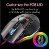 erekomu Gaming Mouse/Optical/16000DPI/13 Buttons/Wired/Black