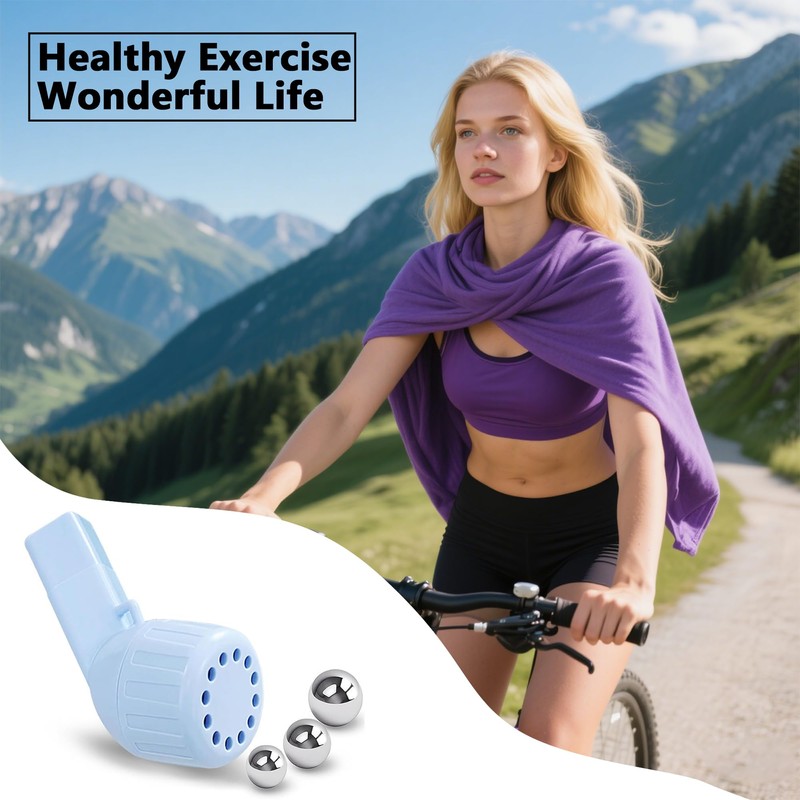 SEABABOO Respiratory Lung Expander Hand Respiratory Exerciser Pulmonary Breathing Trainer