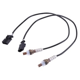 2 x F00HL00257 Lambda Sensor Control Probe Monitor Probe Compatible with Mini W10 W11 R50 R52 R53 One Cooper S Lamda Sensor Control Probe O2 Sensor Before Catalytic Converter After Catalytic Converter