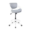 BOJUZIJA Tall Office Chair,Drafting Chair,Standing Computer Desk Chair with Foot