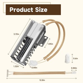 LEYURISE Range Oven Burner Igniter Compatible With Bosch Thermador Range Oven Replace#: 00755058 755058