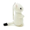 Aqua Stuffed Animals Nature Keychain Short-tailed Weasel 12 00050140 