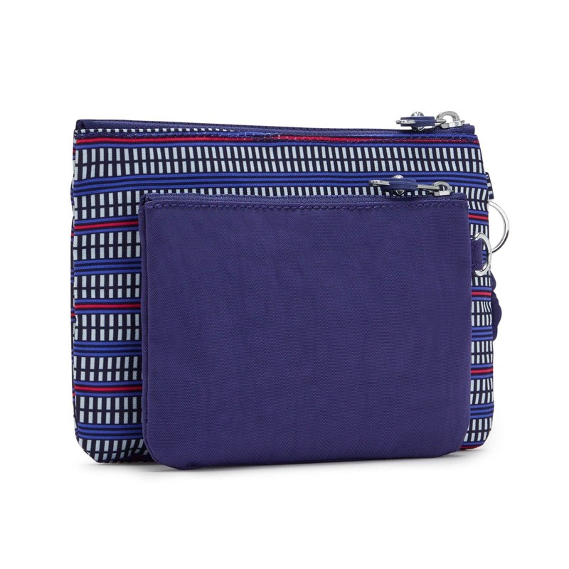 Kipling Pouches Cases Duo Pouch, Blue (blue geo print)