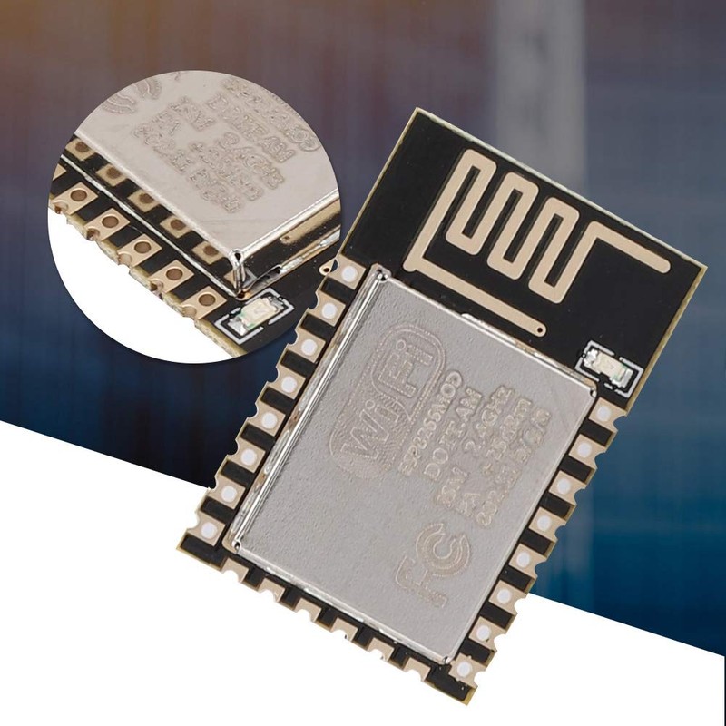 12E WiFi Module, 2.4GHZ ESP8266-12E Serial WiFi Wireless Transceiver Module