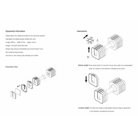 2 Smart Adjustable Dumbbell For Women Set (White) 2.2-11LB,Patent: D988438S