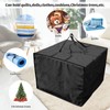 LIROPAU Storage Bag Garden Cushions, Square Storage Bag for Lounge