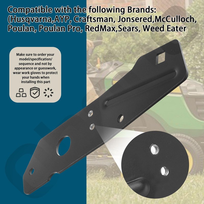 Ohoho 437110 532437110 42" Idler Arm Compatible with Husqvarna Lawn
