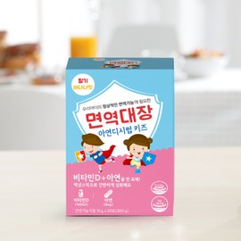 Immune Colon Zinc Di Syrup Kids Children's Nutritional Supplement Zinc Vitamin D Return Infant Immunity 30 Packets, 2 Pieces / 면역대장 아연디시럽 키즈 어린이 영양제 아연 비타민D 돌아기 유아 면역력 30포, 2개