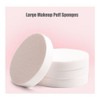 6 PCS White Large Makeup Blender Cosmetic Eye Face Foundation