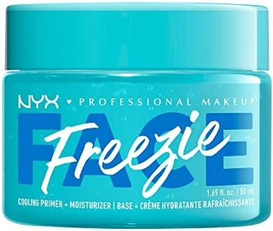 NYX PROFESSIONAL MAKEUP Face Freezie Primer refrescante  humectante, cuidado de la piel 10 en 1 para preparar el maquillaje
