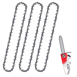 3PCS 8 Inch Chainsaw Chain - 45 Drive Links,Chain Saw Chains Fits Most Mini Chainsaws,8-Inch Chainsaw Chain,8-Inch Replacement Chains,Pitch Saw Blades (Durable Construction)