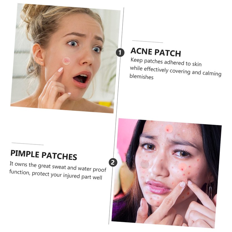 FRCOLOR Patches for Face 144 Sheets Hydrocolloid Pimple Sticker Scar