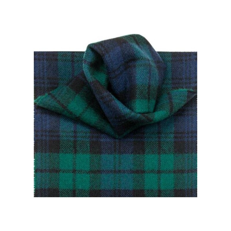 Winter Checked Plaid Wool 100% Cashmere Scotland Made Stripe Solid