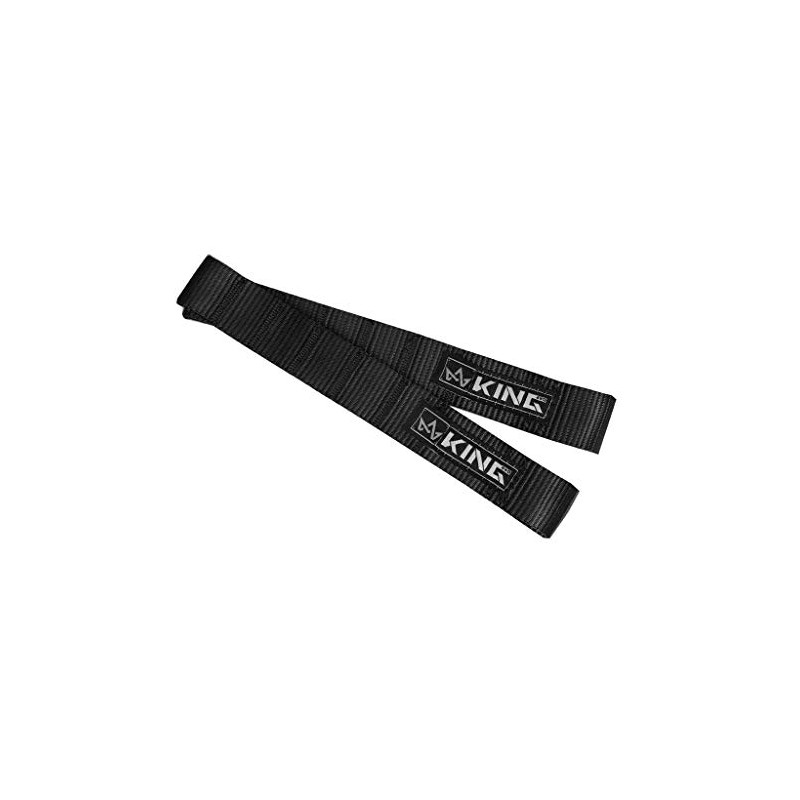 King 4WD Heavy Duty Adjustable Door Straps Solid in Pairs