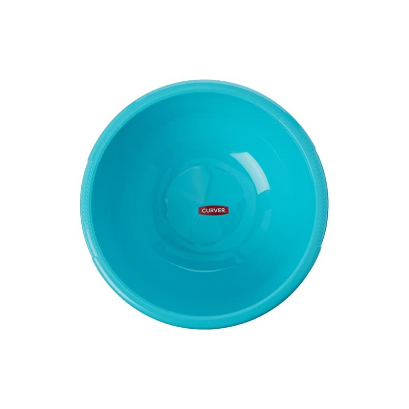 Curver Round Bowl 6.3 L in Molokai Blue, Plastic, 32