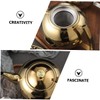 Gatuida Elegant Stainless Steel Teapot Tea Sets for Women Tea