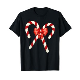 Candy Canes Christmas Shirt for Kids Candy Lover T-Shirt