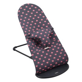 JYOKO Kids Cover Liner Compatible with Baby Bouncer Babybjorn Soft, Balance, Bliss and Mini (Fluor Heart, Cotton)