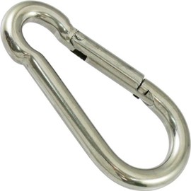 Himejiya SS-8 Stainless Steel Spring Hook S #8 (Nominal 8mm)