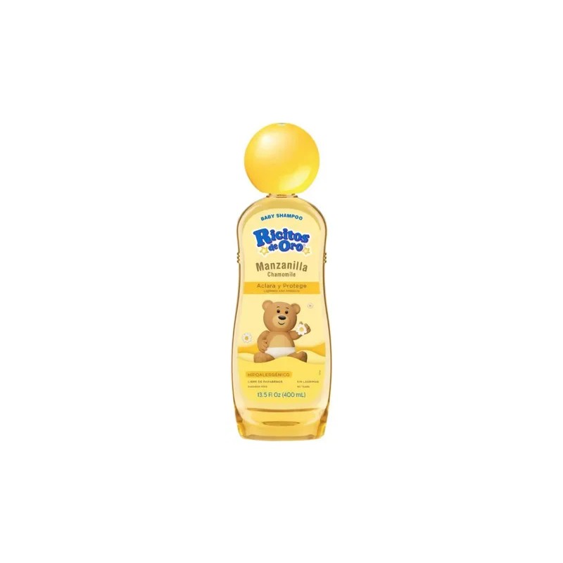 Shampoo Infantil Ricitos de Oro Manzanilla 400ml