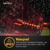 Partsam 2Pcs Red 6" LED Rectangle Side Marker and Clearance
