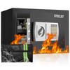 STEELIST 0.8 Cubic Small Safety Box, Fireproof Safe with Fireproof