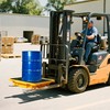 Cjgyz Spill Containment Pallet 26.4"x26.4"x6" - Anti-Slip Leakproof Detachable Plastic