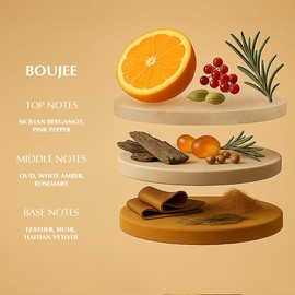 EZE Elevate Range Boujee Perfume For Men & Women - 75ml|Long Lasting Fragrance | Gift For Her & Him | Indulge In A Luxurious, Fragrance That Captures Masculine Elegance & Strength