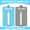 2-Pack Puffing Air Tubes for VEVOR Ice Cream Maker Machine,