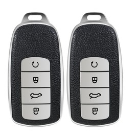 Car Key Covers 2Pcs Remote Key Fobs TPU Key Case Compatible with Chery Tiggo 8 Pro 8 Plus Omoda 5, Black