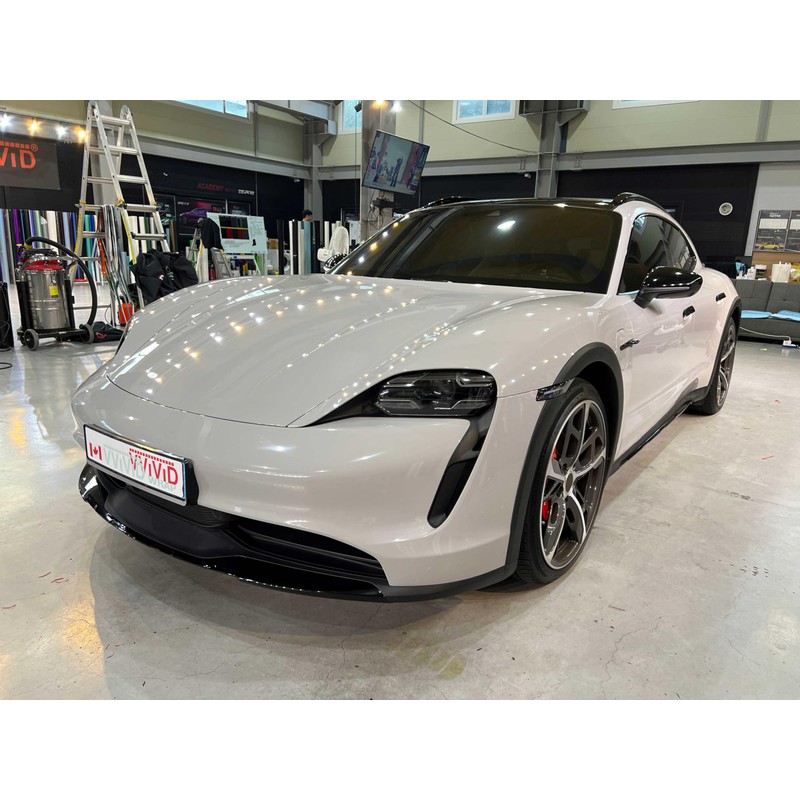 ColorFusion PPF by VViViD, Gloss Chalk Grey Dry Apply PPF