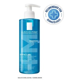 La Roche Posay Effaclar Gel Limpiador Purificante para Piel Grasa con tendencia acneica, 400ML