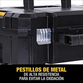 DEWALT Caja de Herramientas TSTAK 17 Pulgadas DWST17806  Caja de Herramientas TSTAK 3.5 Gal DWST17807