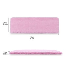 INNOLIFE Fashionable Thin Gym Workout Women's Yoga Soft Cotton Stretchy Headbands Sweatbands Sports Indoor Outdoor Yoga Dance Exercise Fitness Headbands (15pcs Mixed Colors) with Laundry Bag