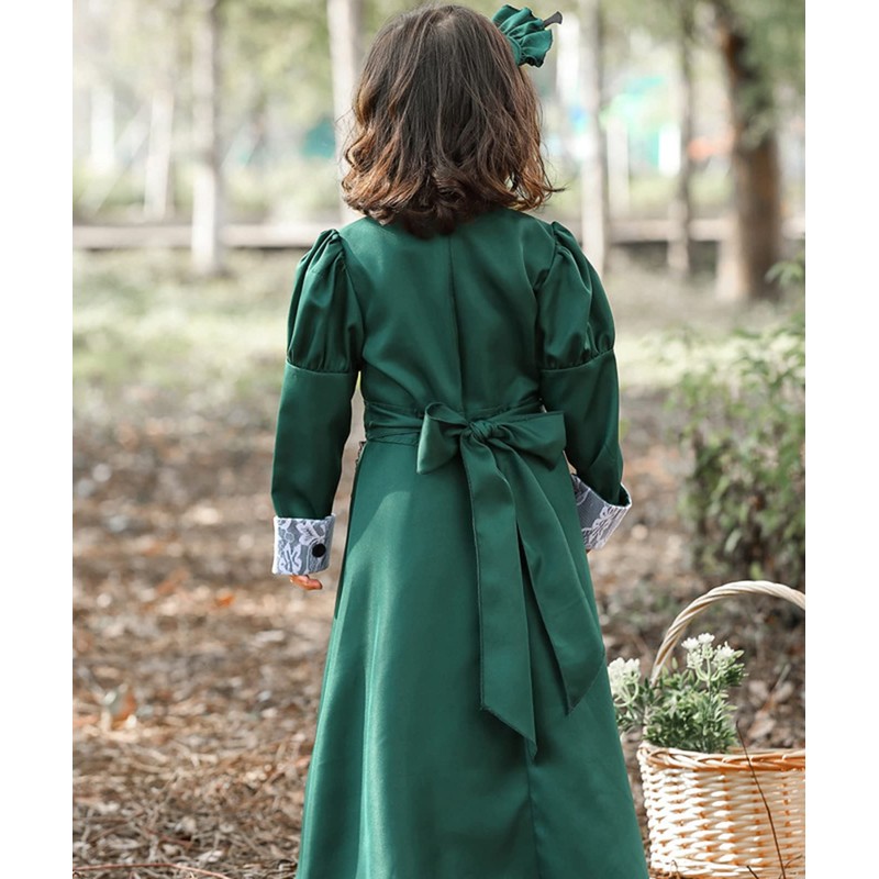 Milky Time Halloween Cosplay Western Style Maid Clothes Women's Green