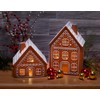 Mark Feldstein & Associates Ceramic Iced Gingerbread Houses Holiday Pre
