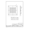 Panasonic FY-17L15 Embedded Ceiling Ventilation Fan, Louver Sold Separately