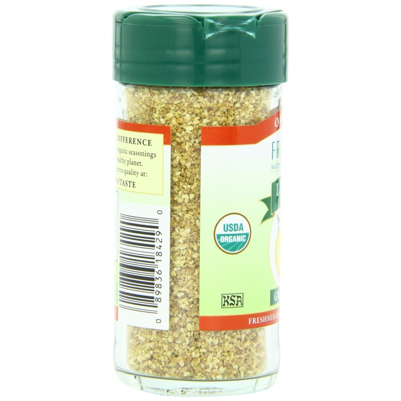 Frontier Natural Products Lemon Peel, Og, Granules, 1.7 oz