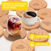 12 Pcs 4 Inch Horoscope Cork Coaster with Holder for