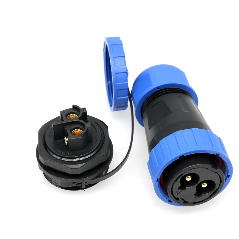 ZBLZGP TY28 Solderless Plug Socket IP68 Waterproof Connector 2-9 Pin